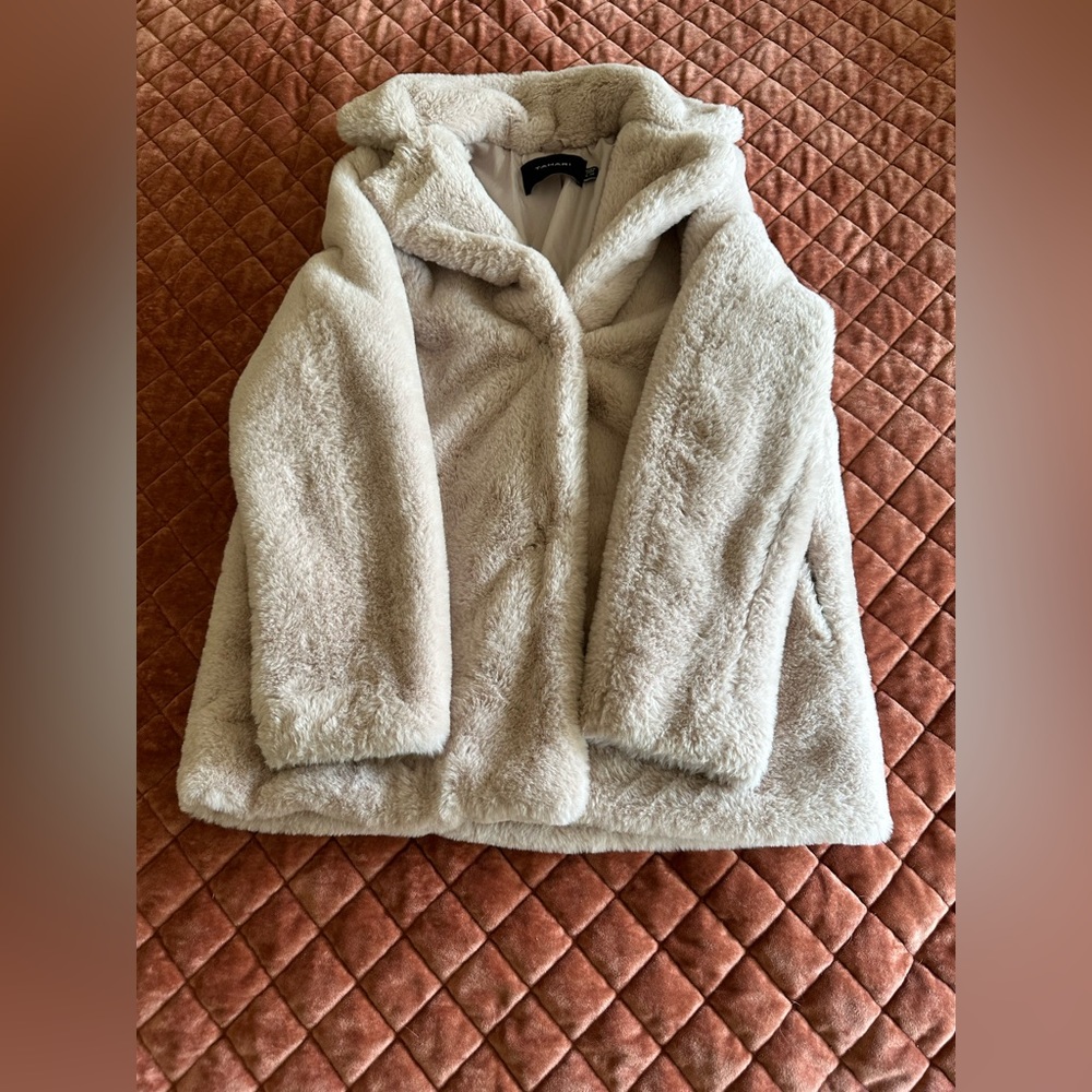 Faux fur jacket